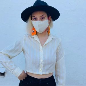 VTG 1970s Crop & Face Mask